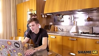 Russian Mature And Teen Lesbian Sex With Big Boob Mature Milf